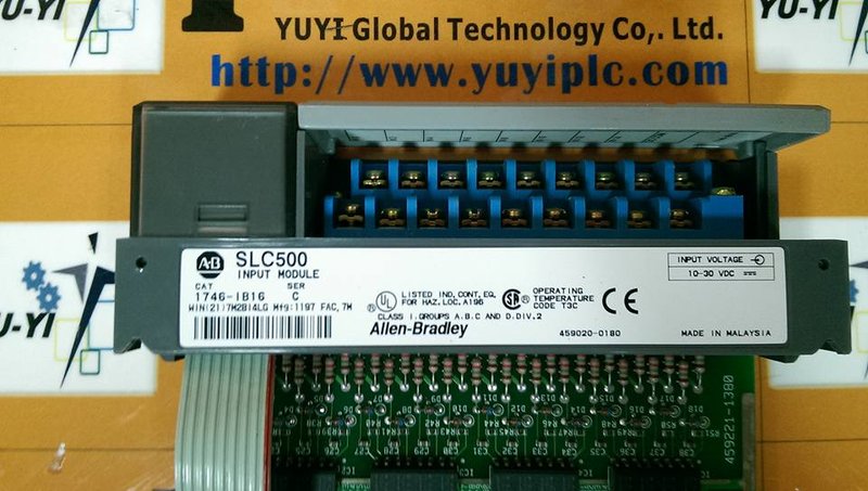 A-B SLC 500 1746-IB16 INPUT MODULE - 裕益科技自動化設備可程式編碼器PLC分散式控制系統DCS